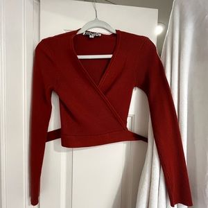 Audrey 3+1 Wrap Sweater